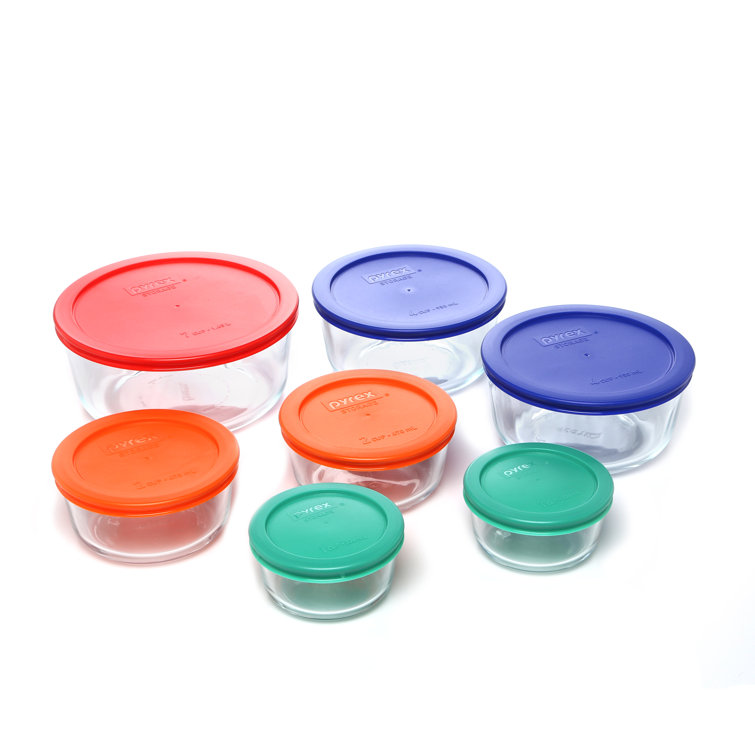 Pyrex Storage Plus 7 Container Food Storage Set & Reviews Wayfair